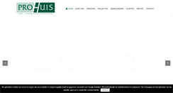 Desktop Screenshot of prohuis.nl