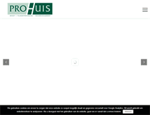 Tablet Screenshot of prohuis.nl